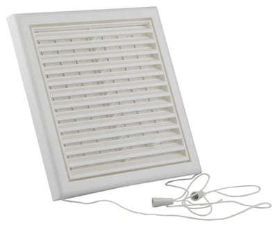 Renson 1006368 - surface de grille réglable. 732 pvcral 9010 187x187mm | 2 pièces