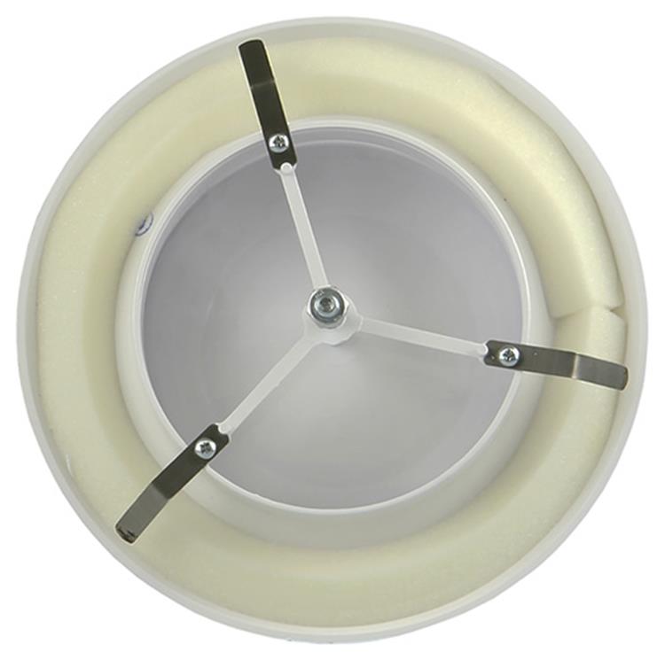 Renson 1006380 - vanne d'extraction à encastrer 736 dia PVC ø125 | 2 pièces