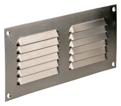 Renson 1006305 - grille à ailettes plate aluminium f1 250x100mm | 10 pièces