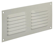 Renson 1006306 - grille à ailettes plate aluminium ral 9010 250x100mm | 10 pièces - afbeelding 1