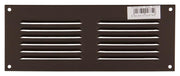 Renson 1006307 - grille à ailettes plate aluminium ral 8019 250x100mm | 10 pièces - afbeelding 3