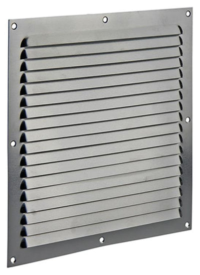 Renson 1006308 - grille à ailettes plate aluminium f1 250x250mm | 10 pièces