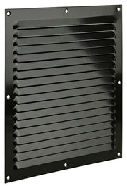 Renson 1006310 - grille à ailettes plate aluminium ral 8019 250x250mm | 10 pièces - afbeelding 1