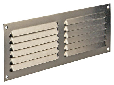 Renson 1006311 - grille à ailettes plate aluminium f1 300x100mm | 10 pièces