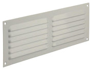 Renson 1006312 - grille à ailettes plate aluminium ral 9010 300x100mm | 10 pièces - afbeelding 1