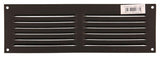 Renson 1006313 - grille à ailettes plate aluminium ral 8019 300x100mm | 10 pièces - afbeelding 3
