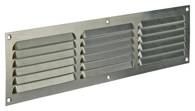 Renson 1006315 - grille à ailettes plate aluminium f1 400x100mm | 10 pièces