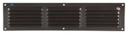 Renson 1006317 - grille à ailettes plate aluminium ral 8019 400x100mm | 10 pièces - afbeelding 2
