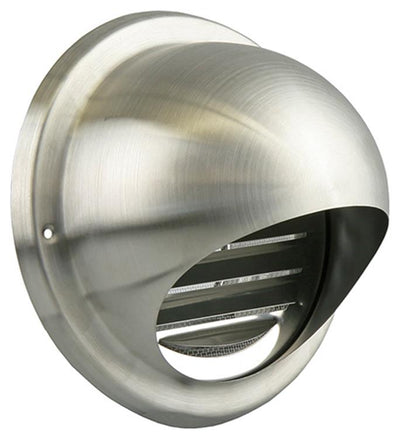 Renson 1006277 - grille sphérique encastrable en acier inoxydable 638 ø150 | 2 pièces
