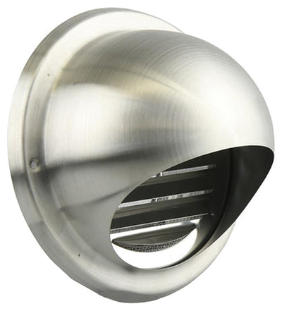 Renson 1006275 - grille sphérique encastrable en acier inoxydable 638 ø100 | 2 pièces