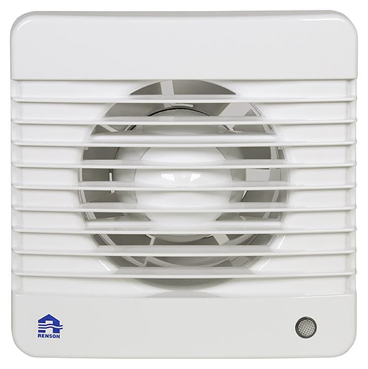 Renson 1006430 - ventilateur mécanique standard 7101 blanc ø 100 | 2 pièces