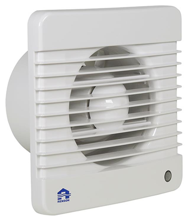 Renson 1006445 - ventilateur mécanique avec minuterie 7201t blanc ø 100 | 2 pièces