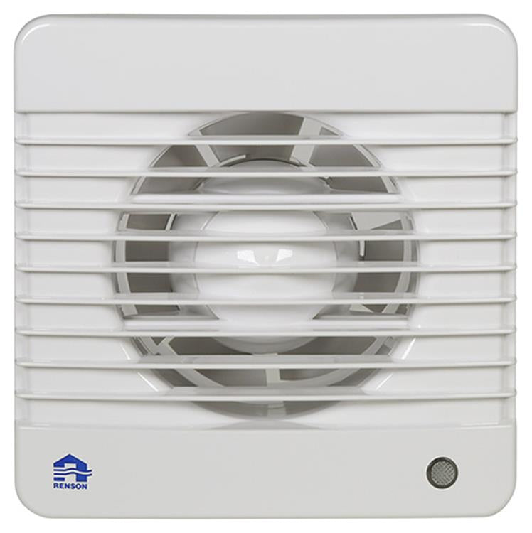 Renson 1006445 - ventilateur mécanique avec minuterie 7201t blanc ø 100 | 2 pièces