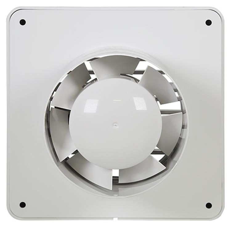 Renson 1006445 - ventilateur mécanique avec minuterie 7201t blanc ø 100 | 2 pièces