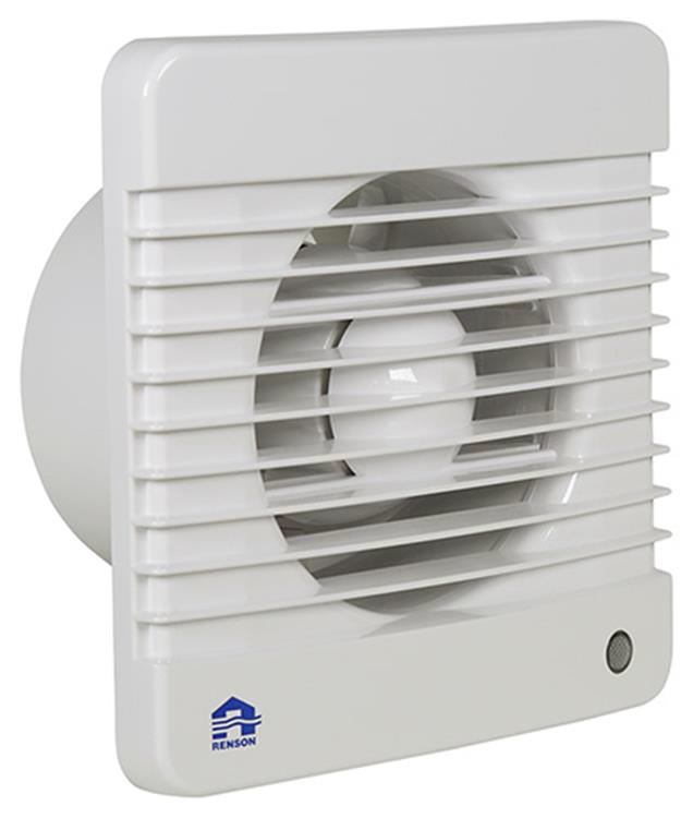 Renson 1006446 - ventilateur mécanique avec minuterie 7202t blanc ø 125 | 2 pièces