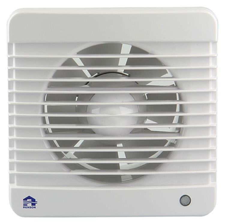 Renson 1006446 - ventilateur mécanique avec minuterie 7202t blanc ø 125 | 2 pièces