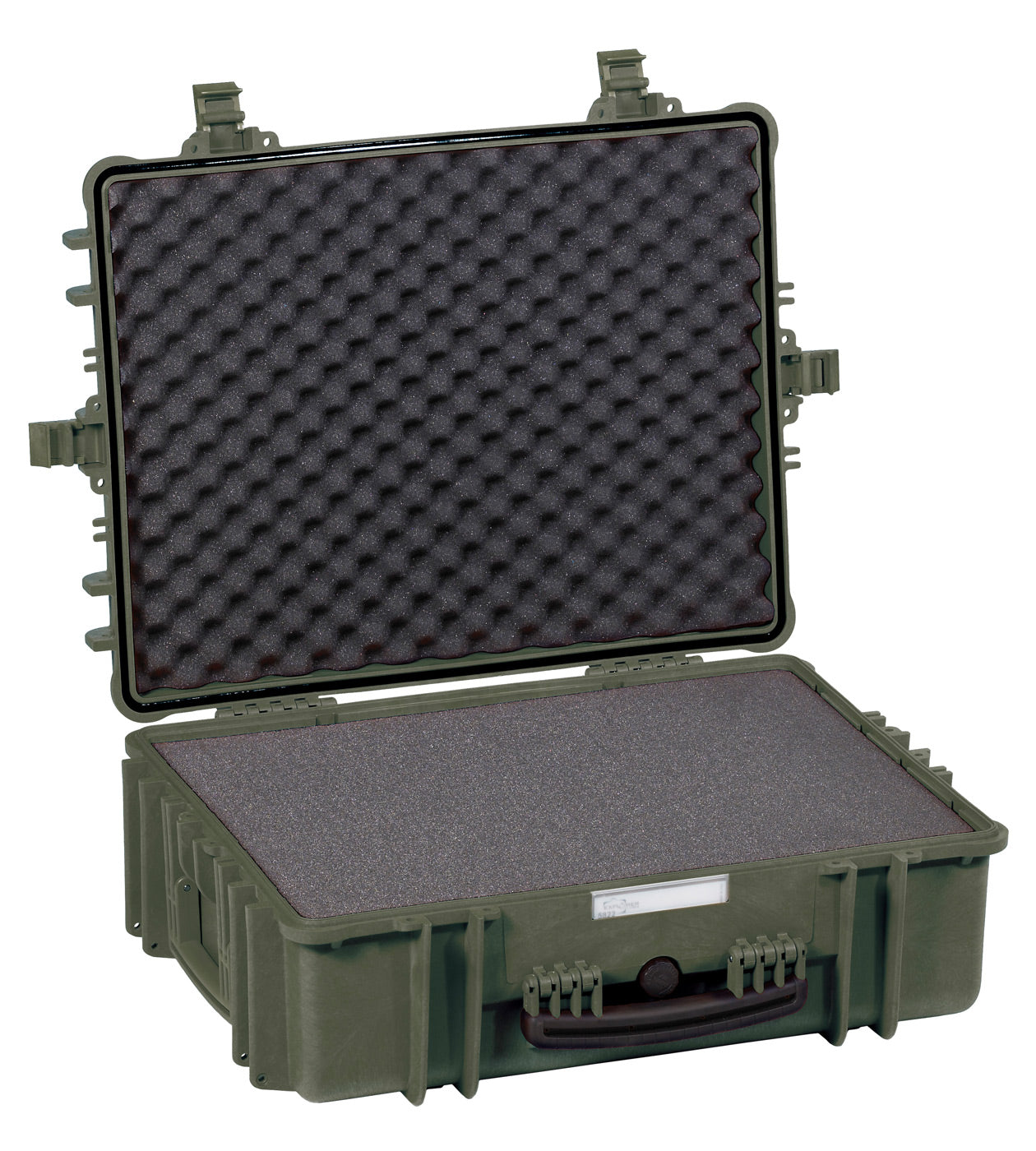 Études d'explorateur 5822 Green de valise avec mousse de cueillette