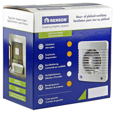 Renson 1006469 - méca. gars. détecteur de mouvement 7503m blanc ø 150 | 1 pièce