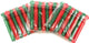 Playgo 24 TIDES DE Vessie à bulles de Noël de 11 cm de long