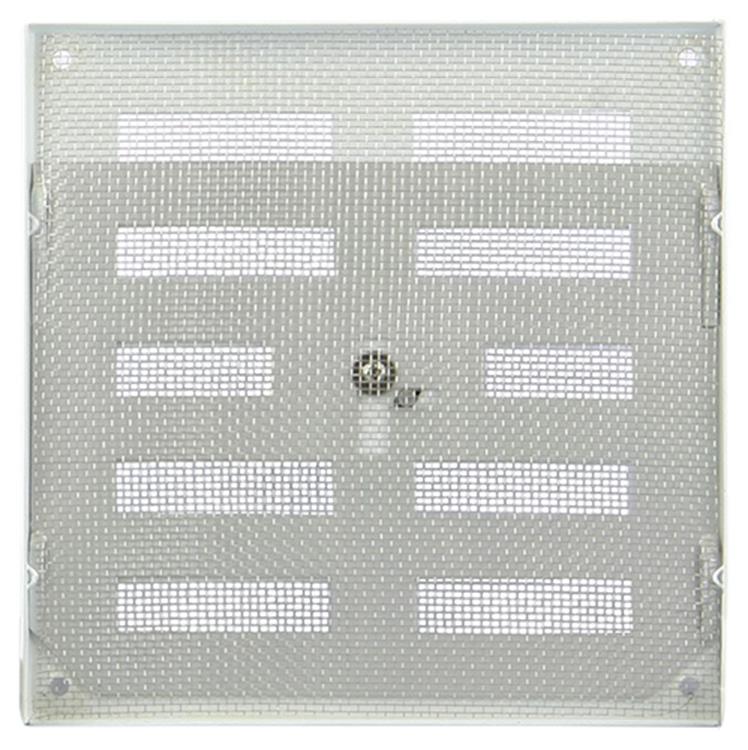 Renson 1006325 - surface de grille réglable. 4037 aluminium ral 9010 155x155mm | 2 pièces