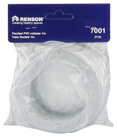 Renson 1006389 - PVC souple 7001 blanc ø 100 1m | 3 pièces