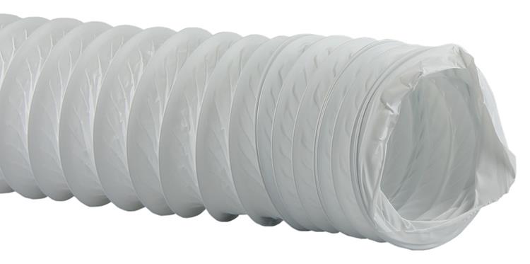 Renson 1006390 - PVC souple 7001 blanc ø 125 1m | 3 pièces