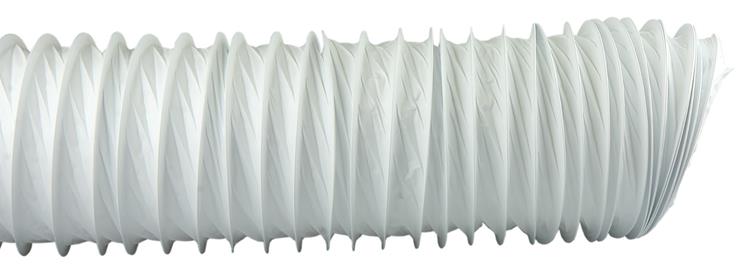 Renson 1006393 - PVC flexible 7003 blanc ø 125 3m | 3 pièces