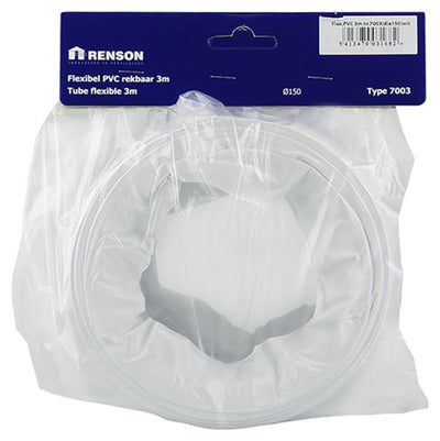 Renson 1006394 - PVC flexible 7003 blanc ø 150 3m | 3 pièces