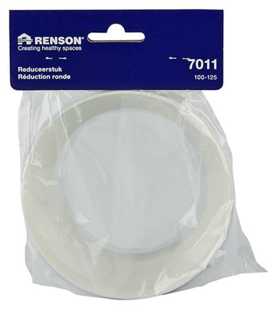 Renson 1006401 - Pièce de réduction PVC 7011 blanc 100-125mm | 4 pièces