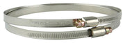 Renson 1006422 - jeu de 2 colliers de serrage en inox 7025 dia 119-131 | 5 pièces - afbeelding 1