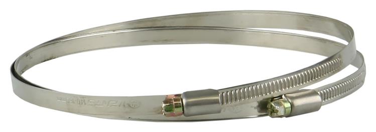 Renson 1006423 - jeu de 2 colliers de serrage en inox 7025 dia 143-157 | 5 pièces
