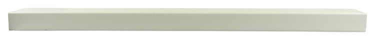 Renson 1006424 - Pièce de tuyau PVC 1m 7028 blanc 110x55mm | 4 pièces