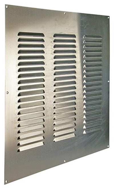 Renson 1006321 - grille à ailettes plate aluminium f1 500x500mm | 5 pièces