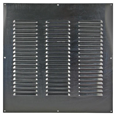 Renson 1006321 - grille à ailettes plate aluminium f1 500x500mm | 5 pièces