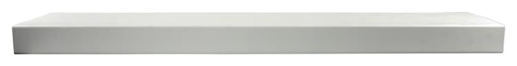 Renson 1006425 - Pièce de tuyau PVC 1m 7028 blanc 204x60mm | 4 pièces