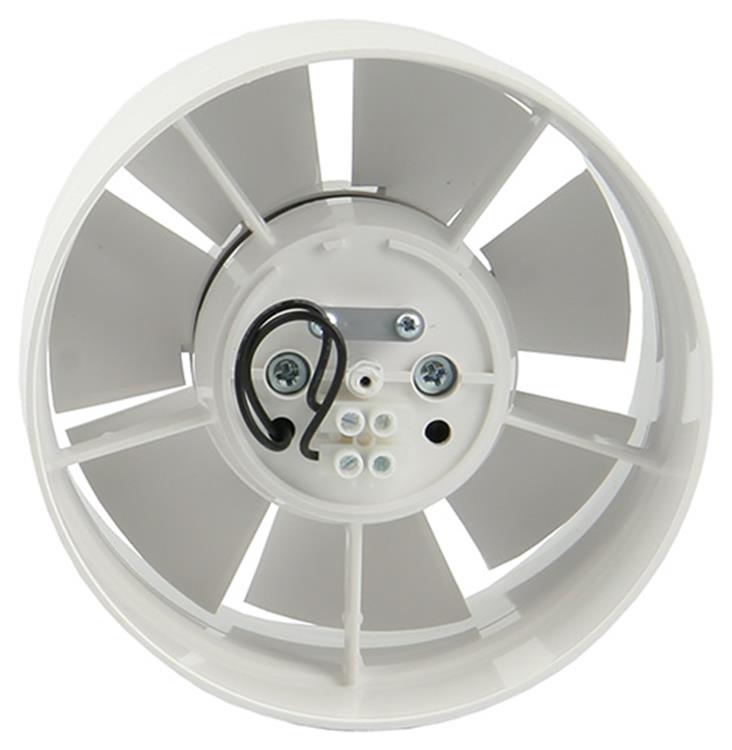 Renson 1006444 - ventilateur de conduit standard 7123 blanc ø 150 | 2 pièces
