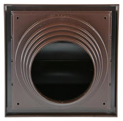 Renson 1006386 - grille de hotte aspirante 4 volets 742 dia PVC ral 8019 ø100-130 | 2 pièces - afbeelding 3