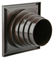 Renson 1006386 - grille de hotte aspirante 4 volets 742 dia PVC ral 8019 ø100-130 | 2 pièces - afbeelding 4