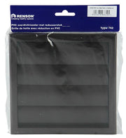 Renson 1006386 - grille de hotte aspirante 4 volets 742 dia PVC ral 8019 ø100-130 | 2 pièces - afbeelding 5