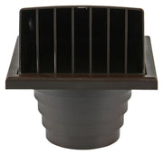 Renson 1006384 - grille de hotte 1 volet 741 dia PVC ral 8019 ø100-130 | 2 pièces - afbeelding 4