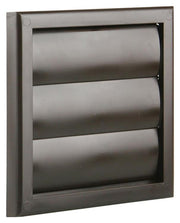 Renson 1006373 - grille de hotte aspirante en saillie 733 PVC RAL 8019 154x154mm | 2 pièces - afbeelding 1