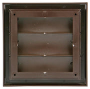 Renson 1006373 - grille de hotte aspirante en saillie 733 PVC RAL 8019 154x154mm | 2 pièces - afbeelding 3