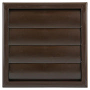 Renson 1006375 - grille de hotte aspirante en saillie 733 PVC RAL 8019 187x187mm | 2 pièces - afbeelding 2