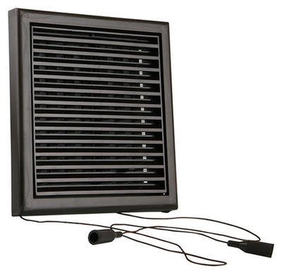 Renson 1006369 - surface de grille réglable. 732 pvcral 8019 187x187mm | 2 pièces