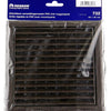 Renson 1006369 - surface de grille réglable. 732 pvcral 8019 187x187mm | 2 pièces