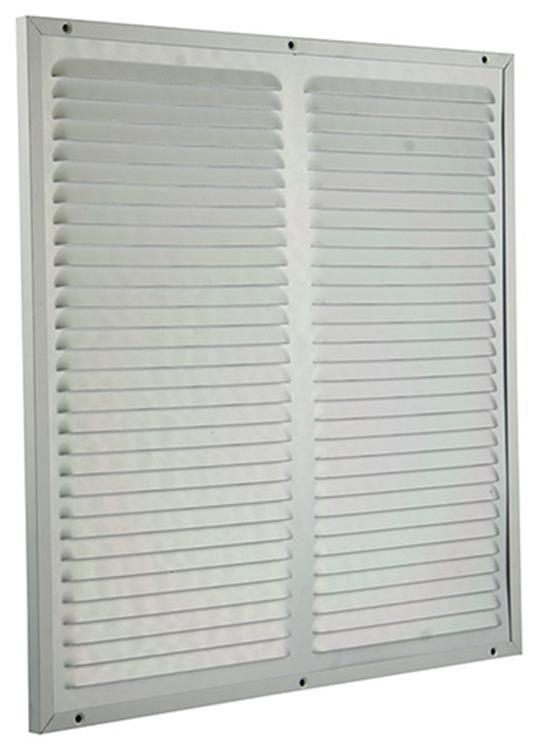 Renson 1006335 - grille à hélices + cadre + moustiquaire. construction 437 f1 400x400mm | 2 pièces