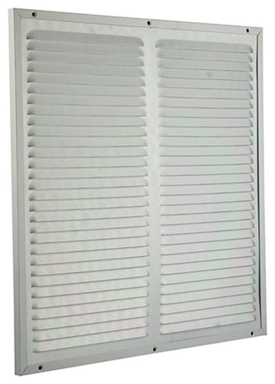 Renson 1006335 - grille à hélices + cadre + moustiquaire. construction 437 f1 400x400mm | 2 pièces