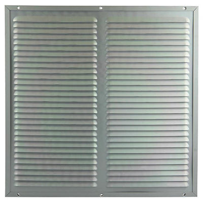 Renson 1006335 - grille à hélices + cadre + moustiquaire. construction 437 f1 400x400mm | 2 pièces