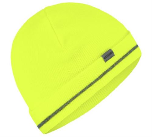 Bonnet tricoté Dassy Xipe jaune fluo