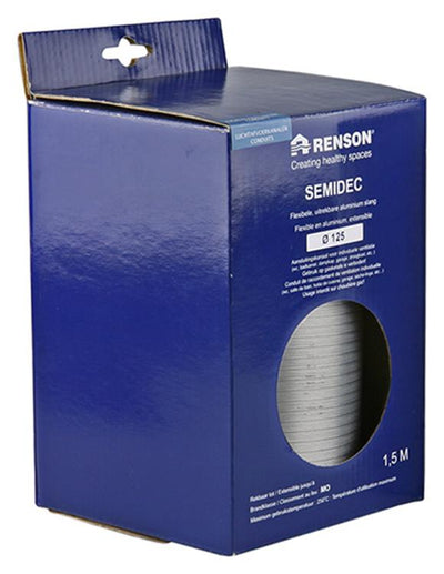 Renson 1006200 - flexible aluminium dia 125 1500 mm | 2 pièces